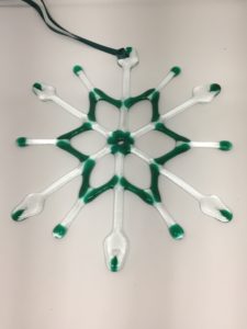 Green Snowflake (10 in)