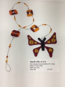 Hanging Orange Butterfly