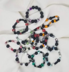 Stretch bracelets Price: $10.- each